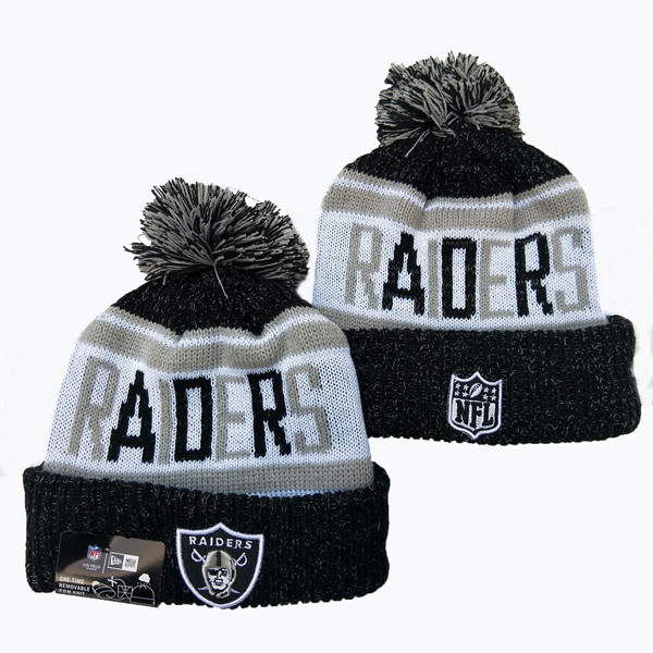 NFL Oakland Raiders Knit Hats 020